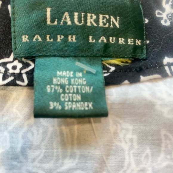 Ralph Lauren Black and White Cocktail Mini Skirt - Picture 3 of 8